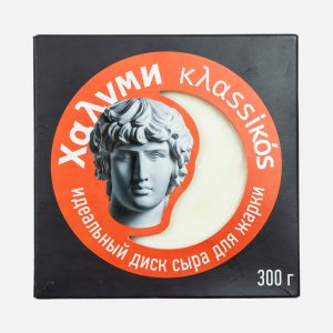 Сыр Классикос Халуми для жарки рассольный 45% к/к 300г