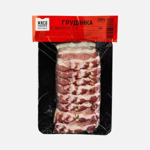 Грудинка в пряностях к/в нарезка Колбасный цех 100г
