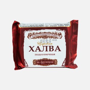 Халва АзовскаяКФ Царская подсолнечная на фруктозе 180г