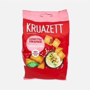 Сухарики Круазетт Криспы ржаные с гималайской солью 70г