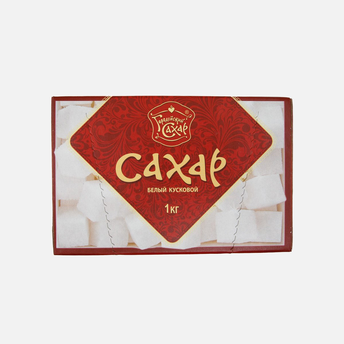 Сахар Городейский Сахар белый кусковой к/к 1кг Сахар Городейский Сахар белый кусковой к/к 1кг