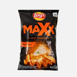 Чипсы Лэйс Макс Пицца 4 сыра 110г