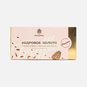 Набор конфет Сибирский кедр Кедровое золото с черникой 85г