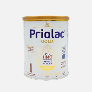 Смесь Приолак Голд 1 сухая молочная с 0-6мес ж/б 400г