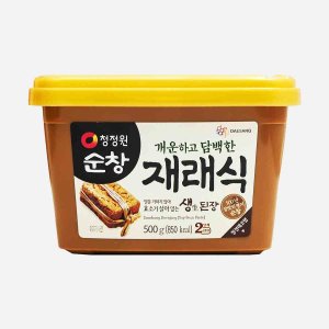 Паста Даесанг соевая Твенджан корейская традиционная 500г