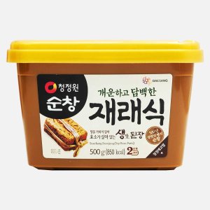 Паста Даесанг соевая Твенджан корейская традиционная 500г