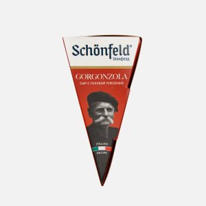 Сыр Шонфилд Горгонзола с голубой плесенью 50% к/к 100г