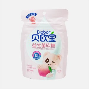 Мармелад Биобор со вкусом персика с пробиотиками 45г