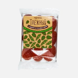 Мармелад Сибирский кедр Таежный с сосновым сиропом 124г