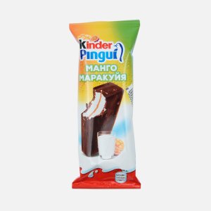Пирожное Киндер Пингви бисквитное Манго/маракуйя в шоколаде 30г
