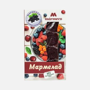 Мармелад Мармеко желейный с черной смородиной 180г