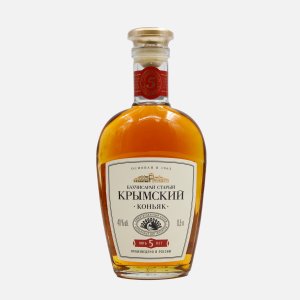 Коньяк Бахчисарай Старый Крымский пятилетний 40% ст/б 0,5л