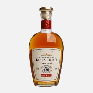 Коньяк Бахчисарай Старый Крымский пятилетний 40% ст/б 0,5л