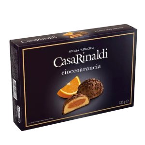 Печенье Каса Ринальди ЧоккоАранча в шоколадной глазури с апельсиновым пюре 130г