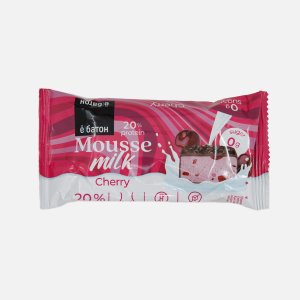 Батончик Ёбатон Десерт мусс Вишня протеиновый 40г