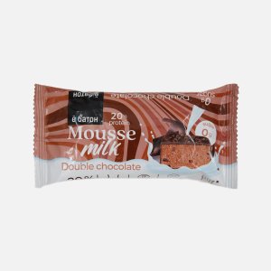 Батончик Ёбатон Десерт мусс Двойной шоколад протеиновый 40г
