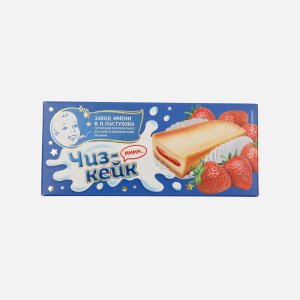 Пирожное ЗГДиОП им.В.П.Пастухова Чизкейк клубничный 40г