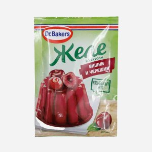 Желе ДрБейкерс со вкусом вишни и черешни 45г