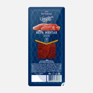 Икра Путина минтая вяленая 40г 
