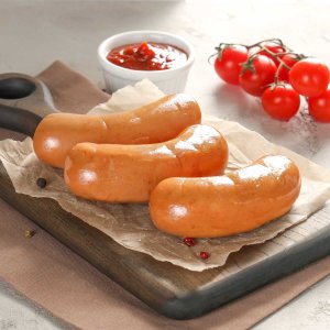 Сардельки с сыром вар охл Колбасный цех вес