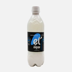 Напиток кисломолочный Эльнатюр Айран газированный 0.5% 0,5л