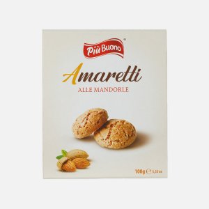 Печенье Пиу Буоно Амаретти с миндалем 100г