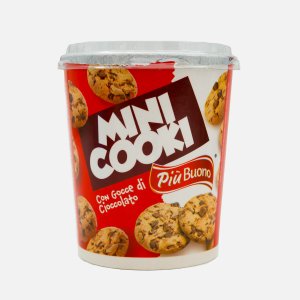 Печенье Пиу Буоно Мини с шоколадной крошкой 125г