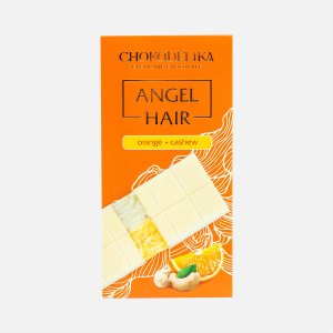 Шоколад Шокоделика Энжел Хэа белый апельсин/кешью 150г