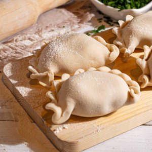 Карасики гороховые с зеленью п/ф вес