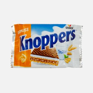 Печенье Сторк Кнопперс вафельное с арахисом 25г