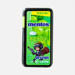 Леденцы Ментос со вкусом зелен винограда без сах 21г