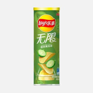 Чипсы Лэйс Стакс со вкусом огурца 90г