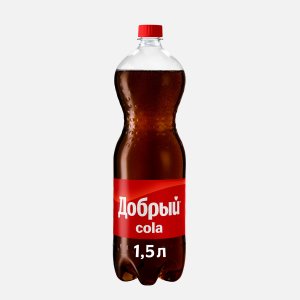 Напиток Добрый Кола с пониж калорийностью газ пэт 1,5л