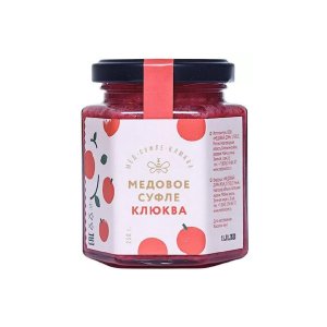 Суфле медовое Медовый дом Клюква ст/б 250г