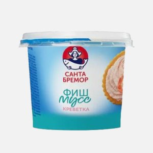 Паста Санта Бремор Фиш-мусс кальмар/креветка пл/ст 140г