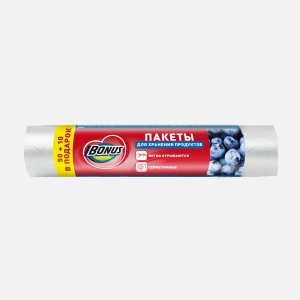 Пакеты Бонус для хранения и заморозки 50+10шт