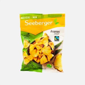 Ананас Зеебергер сушеный кусочками 100г