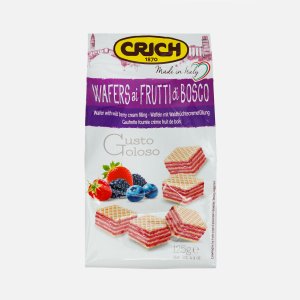 Вафли Крич с ягодно-кремовой начинкой 125г