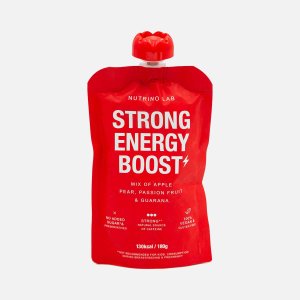 Пюре НутриноЛаб Стронг Энерджи Буст Яблоко/груша/маракуйя/гуарана 180г