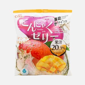 Желе Юкигуни Конняку с нат соком манго+коллаген 96г