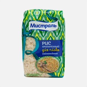 Рис Мистраль для Чайханского плова пропаренный пл/пак 500г
