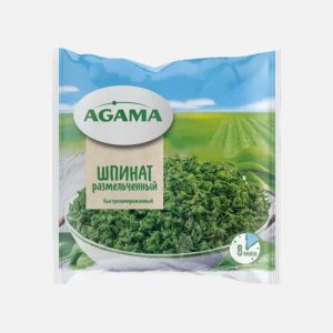Шпинат Агама размельченный с/м 400г
