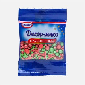 Посыпка ДрБейкерс Декор-микс Праздничный 10г