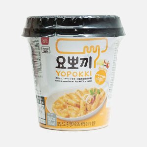 Токпокки Йопокки рисовые палочки с маслом золотистого лука пл/ст 120г