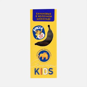 Конфеты Счастье Ириски сливочно-карамельные с бананом 33г