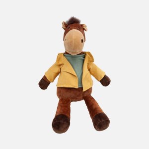 Игрушка мягк МаксиТойз Конь Брут 27см искусственный мех