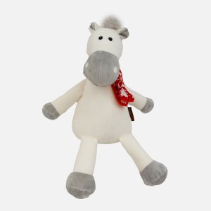 Игрушка мягк МаксиТойз Конь Леня 27см искусственный мех