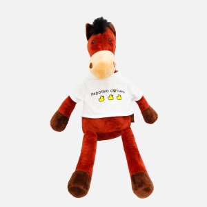 Игрушка мягк МаксиТойз Конь Рокки 30см искусственный мех