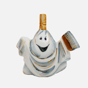 Украшение елоч Лефортовский фарфор Привидение с моторчик фарф11х6х10,2