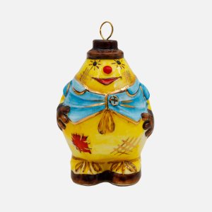 Украшение елоч Лефортовский фарфор Страшила фарфор 6х5х8,5см